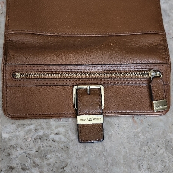 Michael Kors Brown Leather Wallet - Picture 2 of 10